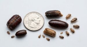 Roach Egg Cases & Baby Roach ID